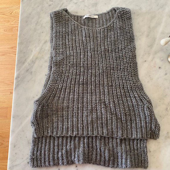 Gray Sweater Vest - Picture 4 of 5